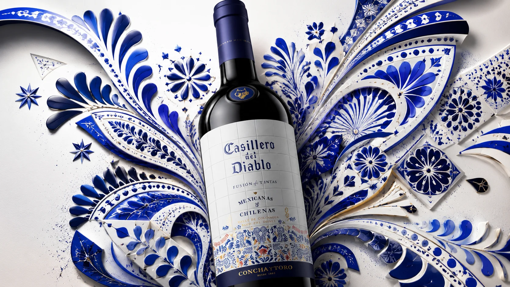 Talavera digital · organic blooms
