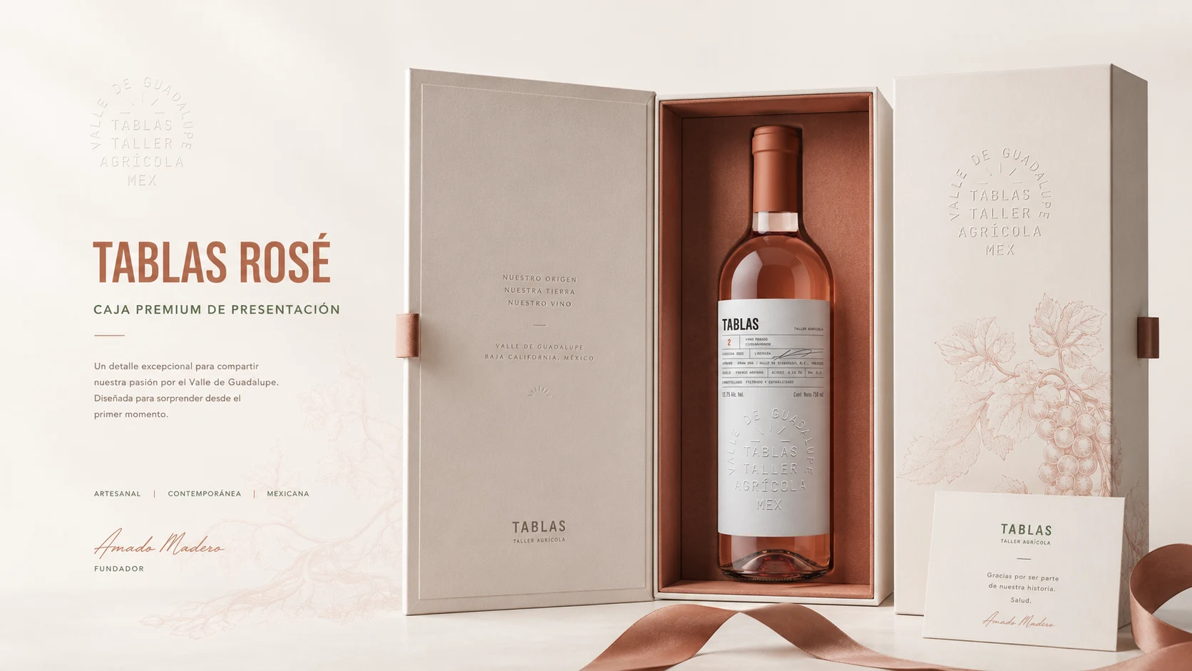 Tablas Rosé — opción adicional premium