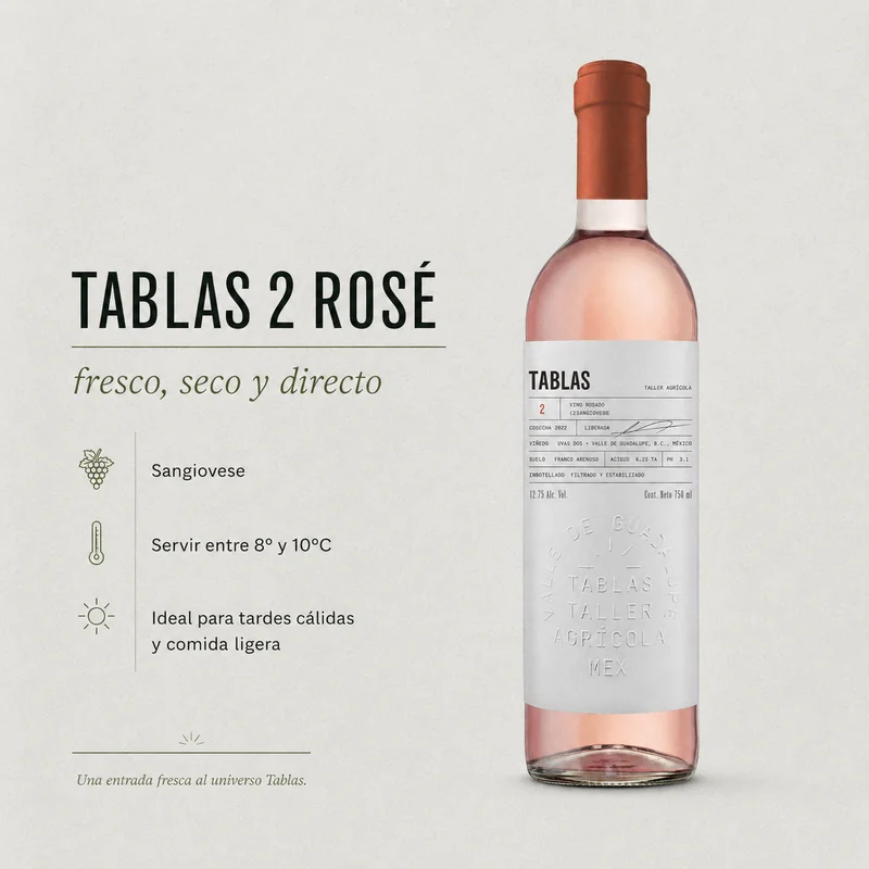 Tablas 2 Rosé