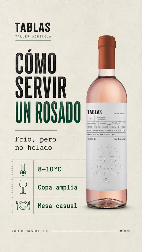 Story · cómo servir el rosado