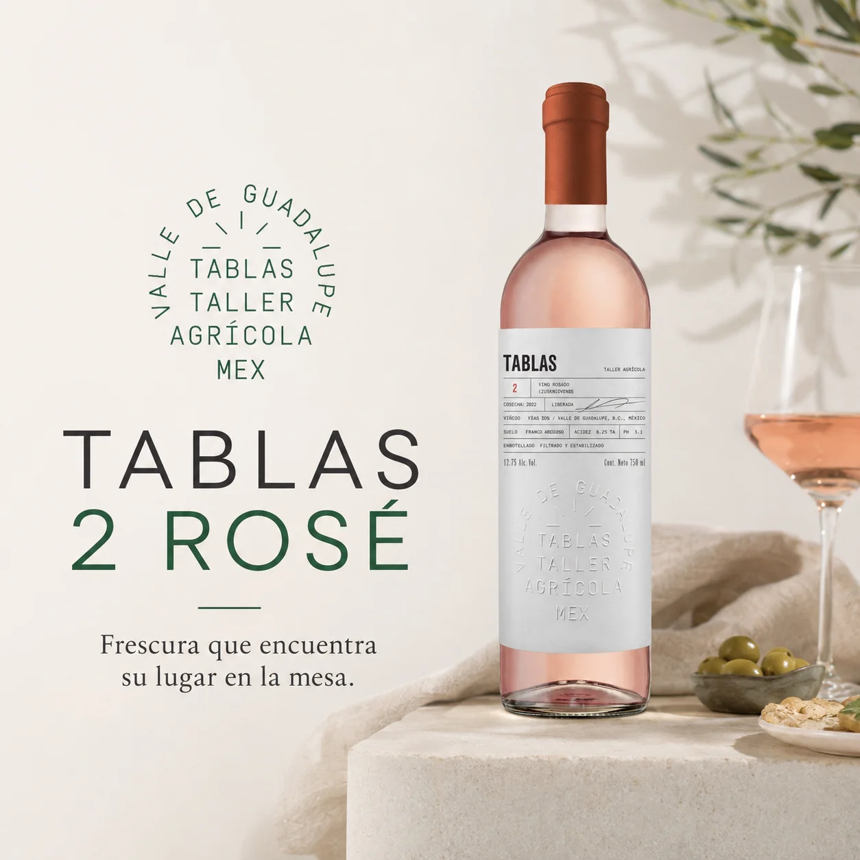 Post · Tablas 2 Rosé producto