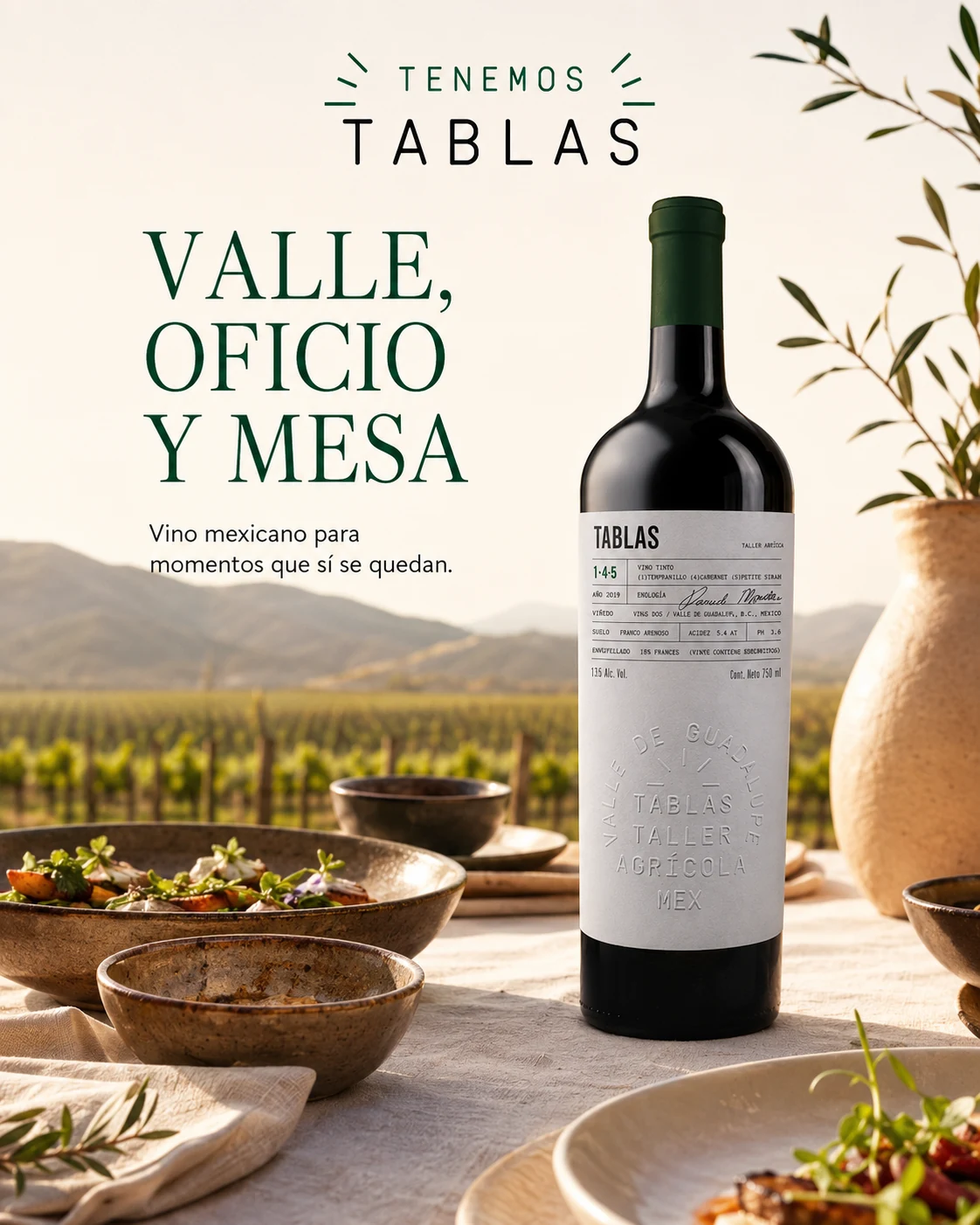 Post · Valle oficio y mesa