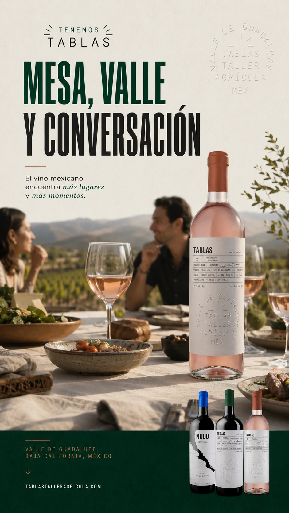 Reel · Mesa, valle y conversación